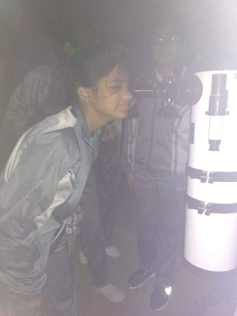 Astronomy Night Camp in Pragati Vidya Peeth